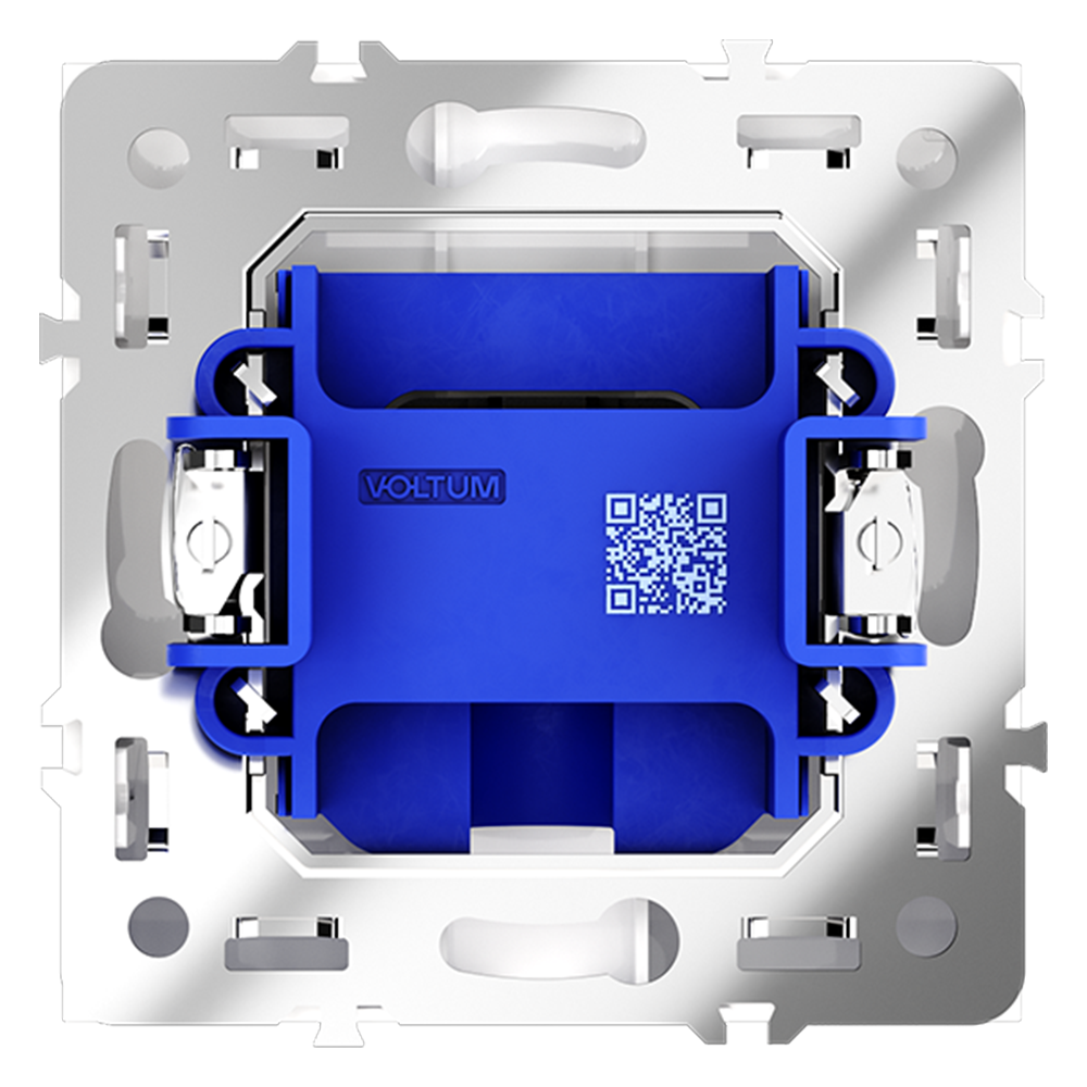 Вывод кабеля VOLTUM S70, (белый глянцевый)