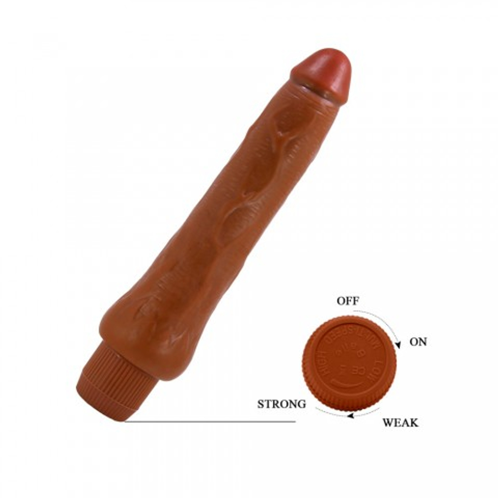 Реалистичный вибратор Dryad мультискоростной, 25 см