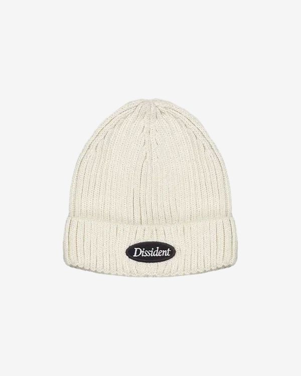 Шапка Oval Logo молочная - фото 1