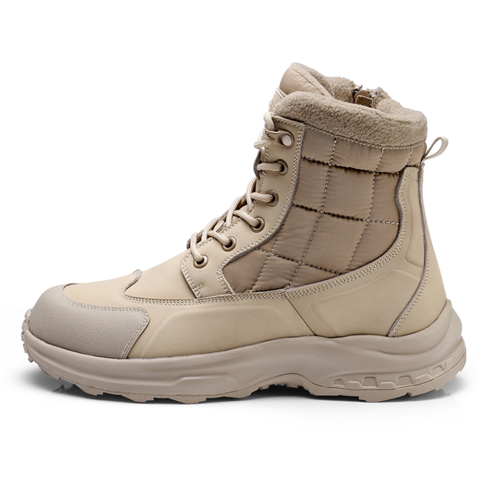 QIANGREN 3515 Thermal Puncture Resistant Fleece Lined Comfortable Training Shoes Tactical Boots Mountaineering Boots