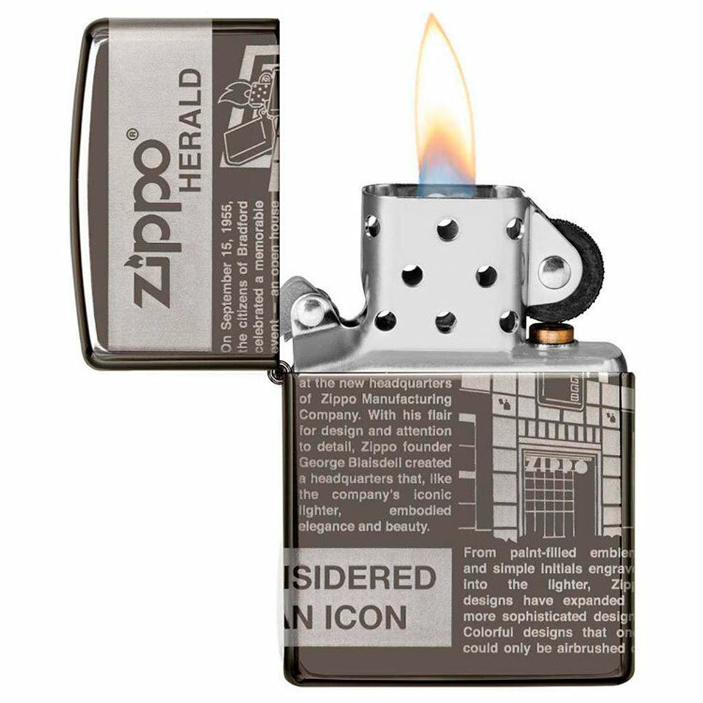 Зажигалка Zippo Classic Newsprint Design (49049)