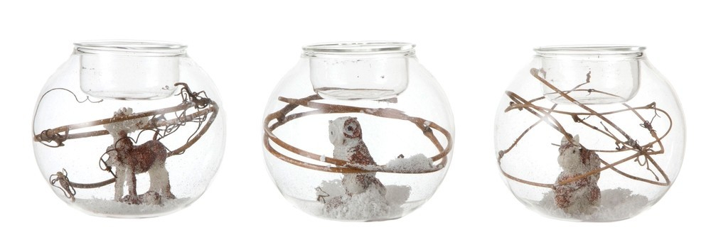 Подсвечник 8х9.5 House of Seasons в ассортименте 3 вида