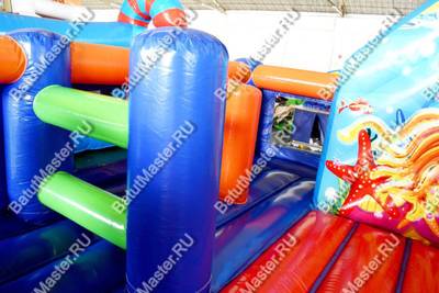 Популярный надувной батут "Приключения Золотой рыбки"