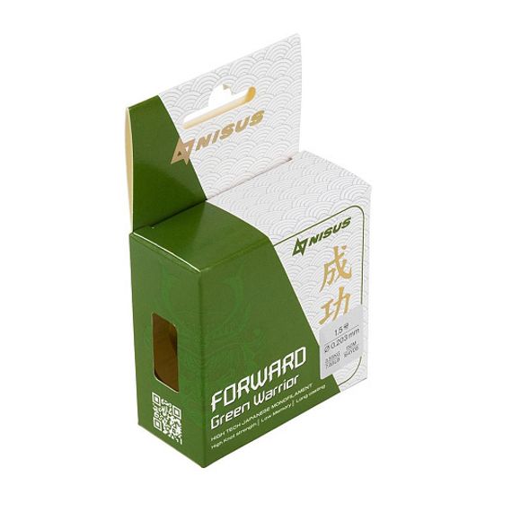 Леска FORWARD Green Warrior 0,203mm/150m Nylon (N-FGW-0203-150) Nisus