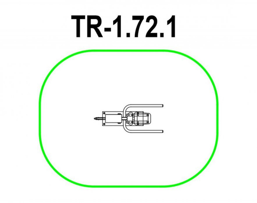 Уличный тренажёр Жим на брусьях с изменяемой нагрузкой