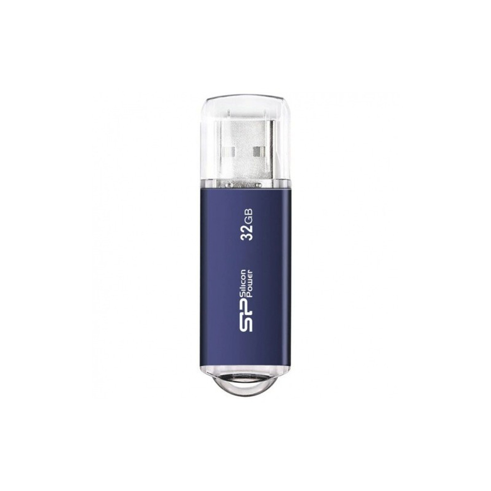 Флеш накопитель 32Gb Silicon Power Ultima II, USB 2.0, Синий