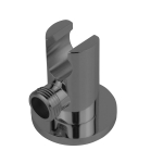 Душевой комплект Vincea Inspire VSFW-3I21T1GM встраиваемый, термостатический, 2 режима, вороненая сталь