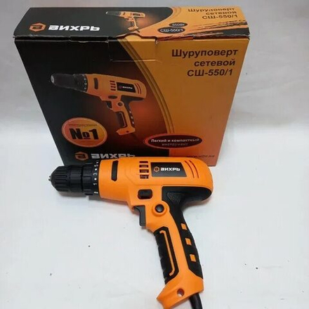 Сетевой шуруповерт Вихрь СШ-550/1