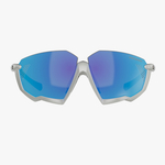 Спортивные очки c диоптриями Scicon Aerojet Titanium Sunglasses Metal White Multi Mirror Blue + Rain Clear Lenses