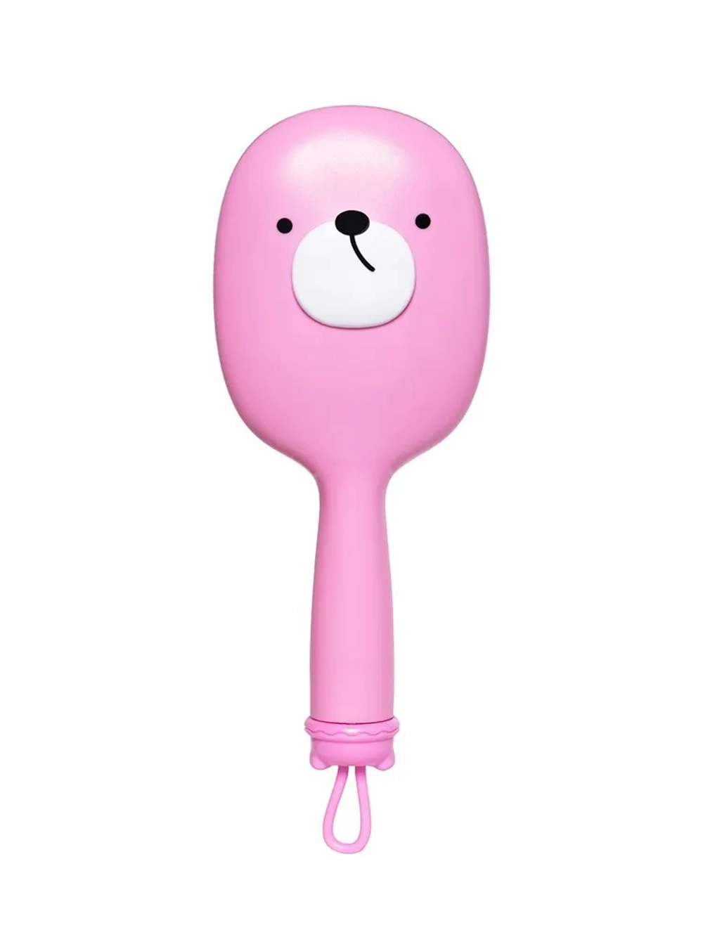 [Solomeya] Массажная расческа для волос Милый Мишка Розовая Cute Bear Massage Hair Brush Pink, 1шт