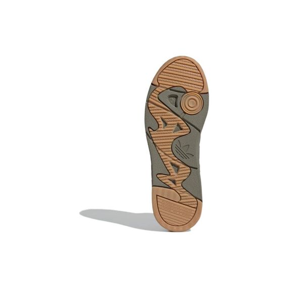 adidas originals Post Up Кроссовки для скейтбординга MID Топ Оливково-зеленый Унисекс