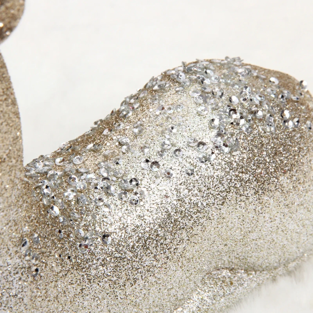 Фигурка новогодняя «Северный олень» 19.5*8*25 см, Белый/шампань