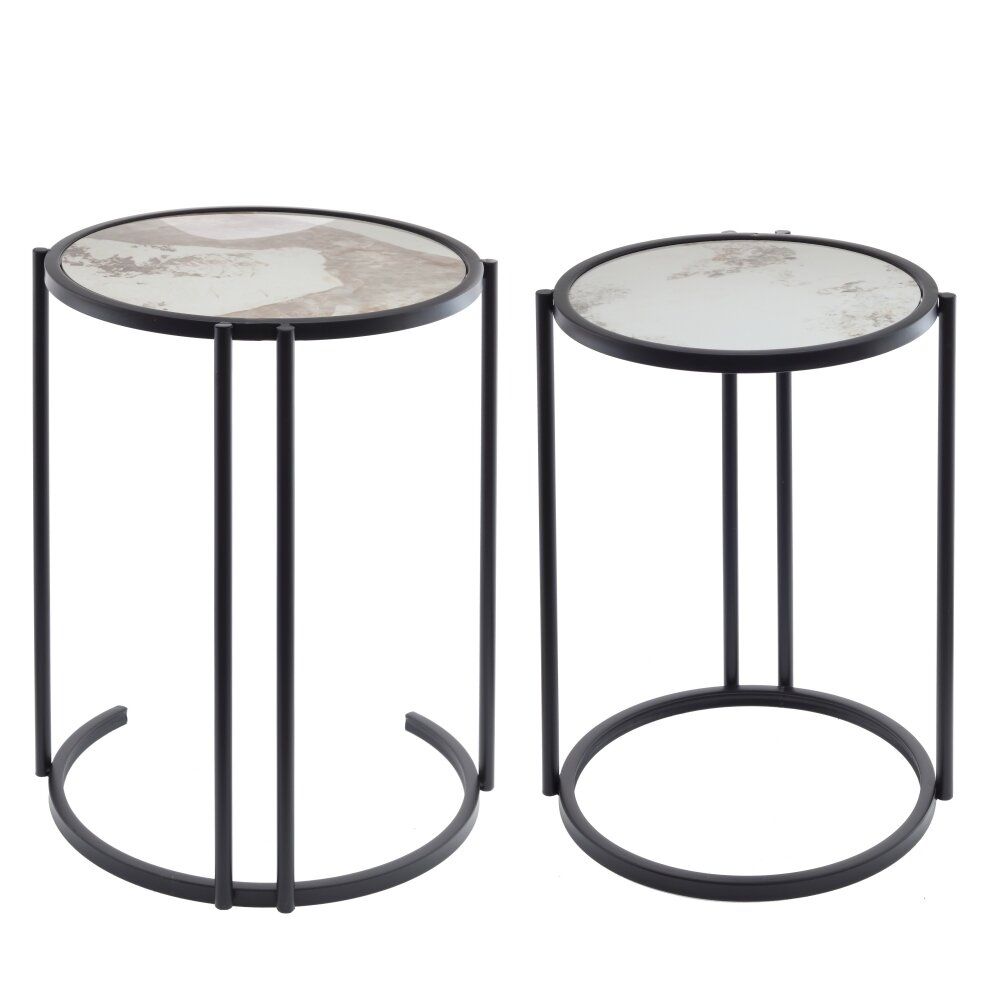 GAEM Набор из 2-х столов декоративных, L38,5/45 W37/43,5 H48/54 см