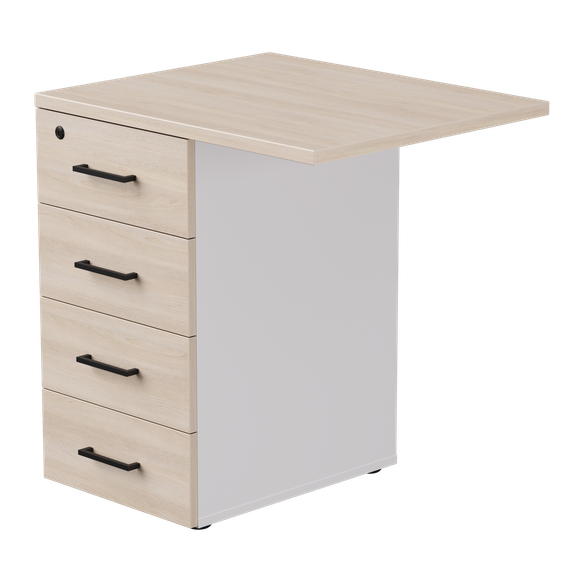 Тумба приставная Everprof EVO с топом 710х600x755