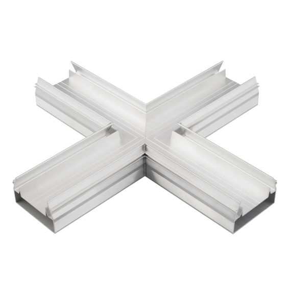 Соединитель X-образный Arlight Stretch-S-50-Ceil-Center-X90 крестовой 046879