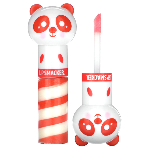 Lip Smacker, Lippy Pals Gloss, Panda, персиковый оттенок, 8,4 мл (0,28 жидк. унц.)