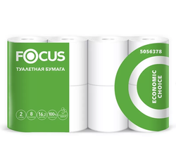 Туалетная бумага "Focus Economic Choice". Артикул 5056378, 16,2м.