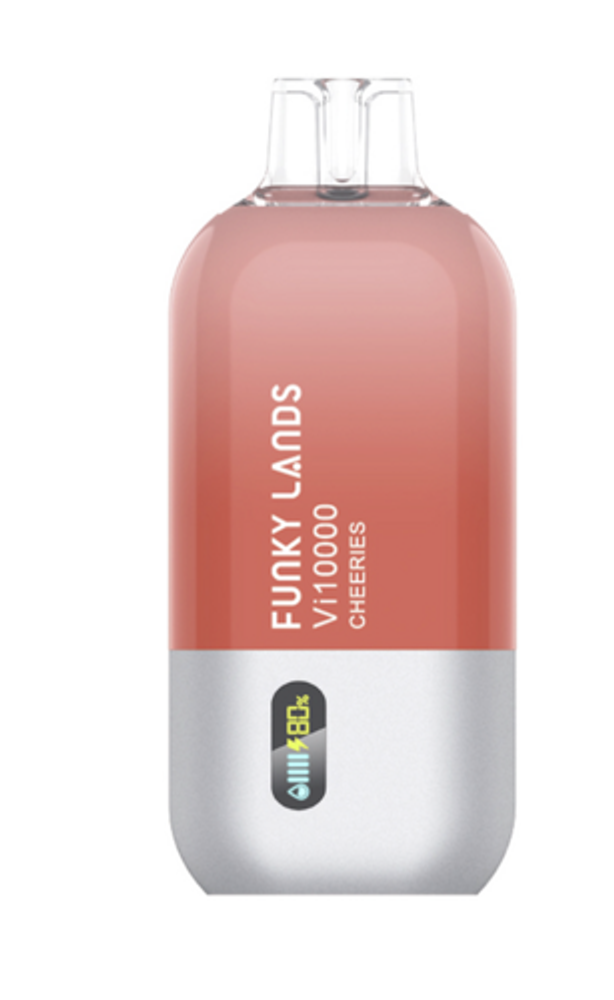 Одноразовая электронная сигарета Funky Lands - Черешня (10000 затяжек) Одноразовая электронная сигарета Funky Lands - Черешня (10000 затяжек)