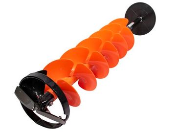 Шнек ледобура с адаптером под шуруповерт Rextor THUNDERBOLT пласт. спираль 200мм