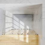 Душевая дверь Azario Tokyo раздвижная 170х195, толщина полотна 6мм , цвет профиля черный матовый