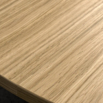 Стол для переговоров круглый - MITTZON IKEA /ИКЕА МИТТЗОН , 120х75 см, коричневый/черный