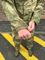 Тактический костюм горка с наколенниками и налокотниками мох
