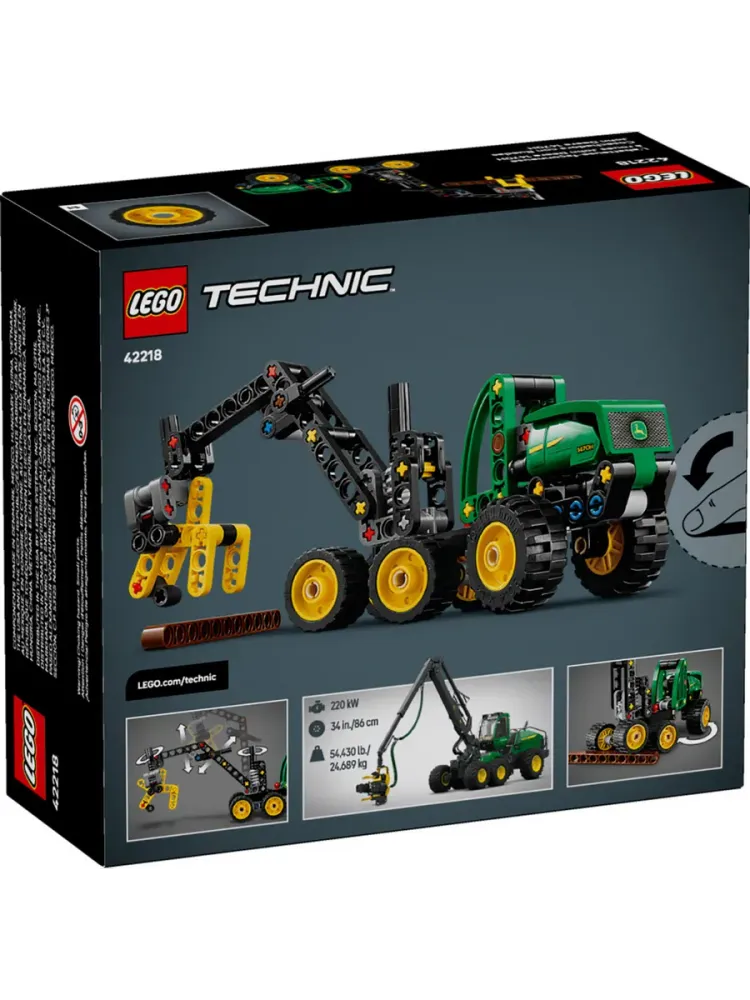 Конструктор Technic 42218 Колесный комбайн John Deere 1470H