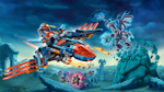 LEGO Nexo Knights: Самолёт-истребитель Сокол Клэя 70351 — Clay's Falcon Fighter Blaster — Лего Нексо найтс Рыцари