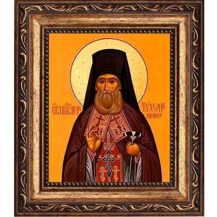 Тихон (Кречков) преподобномученик, архимандрит. Икона на холсте.