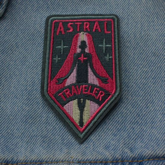 Нашивка на рюкзак и на одежду. Astral Traveler