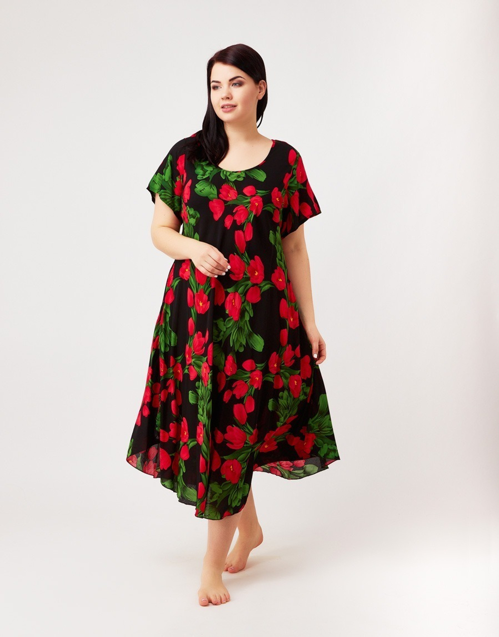 Платье прямое короткое 316