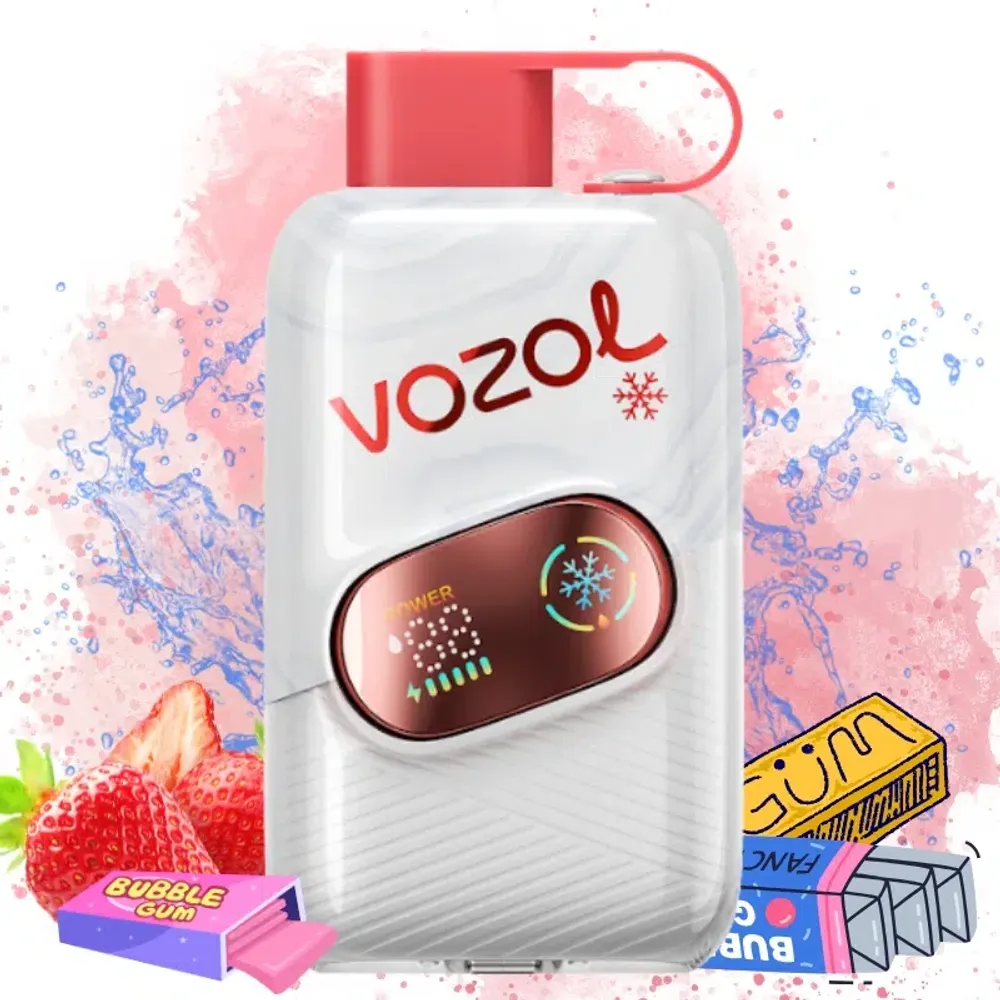 Vozol STAR CLICK 50000 - Strawberry Gum (5% nic)