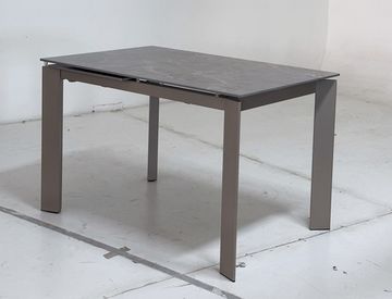 Стол CORNER 120 MATT LATTE STONE SOLID CERAMIC / TAUPE