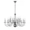 8034/16 CLASSI LN25 18 хром, металл/стекло Люстра подвесная Е14 16*40W 220V INCANTO