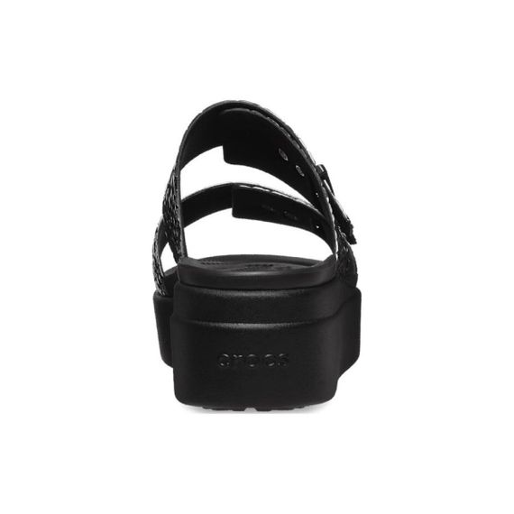 Crocs Brooklyn Croco Shine Buckle 'Black'