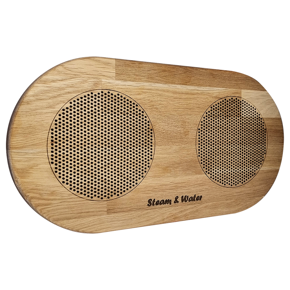 Дубовая сетка для динамика SW 525 White - Wood ROUND (круглая двойная)
