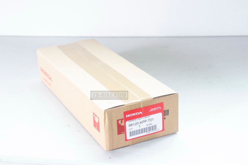 88120-KPP-T01. MIRROR ASSY., L. BACK. Back rear side mirror genuine Honda CBR125-150-250