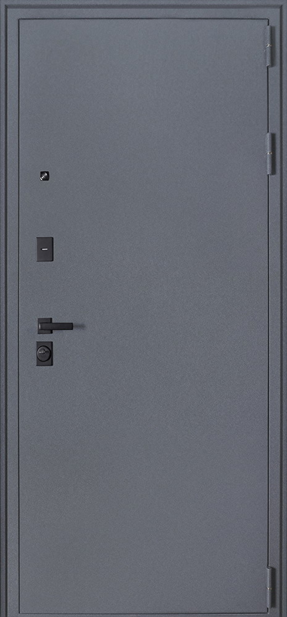 Стальная дверь  "Беркут" с зеркалом