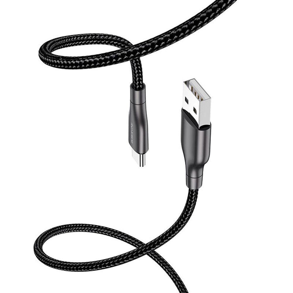 Кабель USB - TypeC BOROFONE BX45 (черный) 1м