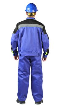 Костюм "Рольф" полукомбинезон (василек/черный/лимон)