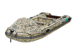 Лодка ПВХ Gladiator Active C400AL Camo с алюминиевым полом