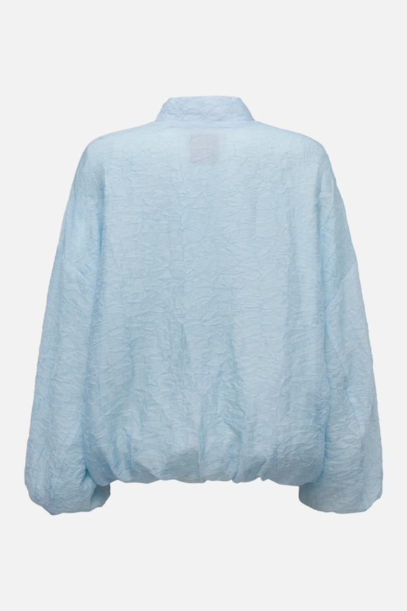 Бомбер из жатой вискозы