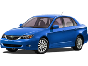 Багажники на Subaru Impreza 2000-2011 седан штатные места