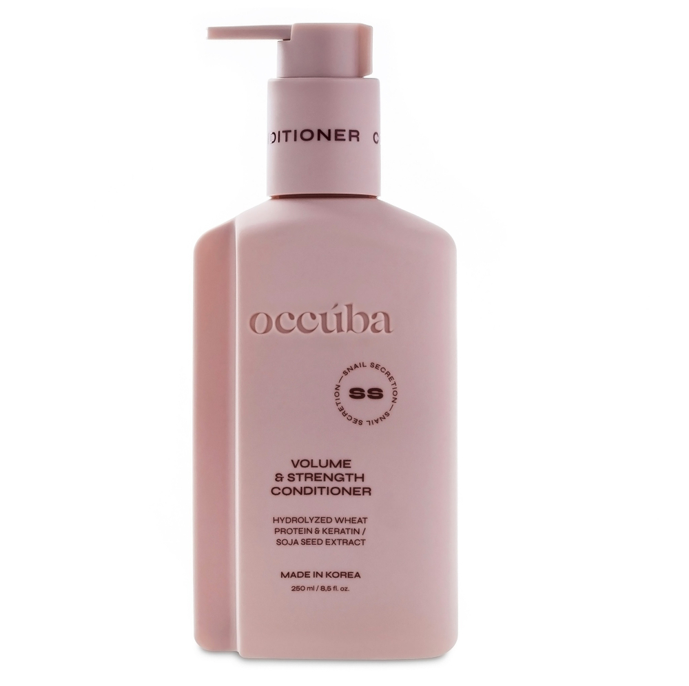 Occuba Volume&Strength Кондиционер объем и сила 250мл для тонких волос