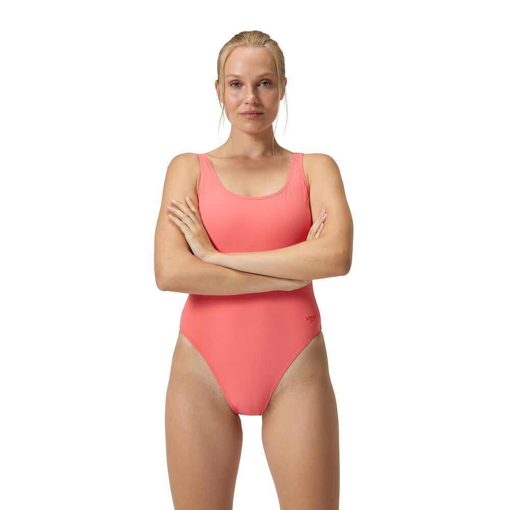 Купальник SPEEDO Textured Belted Deep, 8-00387417926, размер 34, российский размер 46, полиамид, эластан, полиэстер
