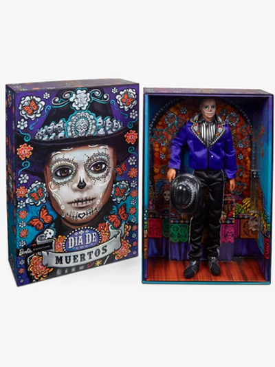 Барби Dia De Muertos Ken HJX15, коллекционная кукла