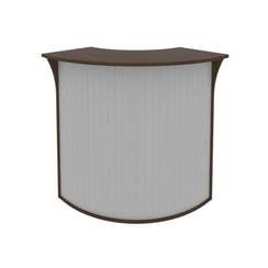 Riva Стойка угловая (радиусный элемент-ролета) А.РС-5.5 ролета Венге Цаво 950*950*1150