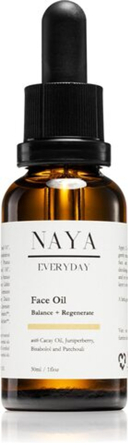 Naya Everyday Face Oil - Антивозрастное увлажняющее масло /   30  ml  / GTIN 745114423207