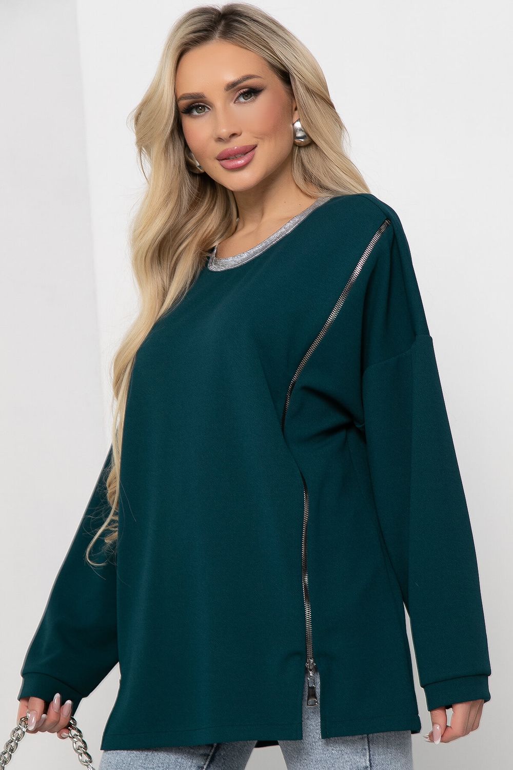 Джемпер "Мэйт" (бирюза) Б8468 LT Collection