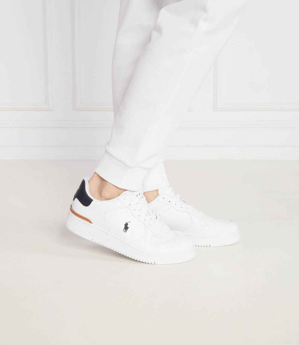 Кожаные кроссовки POLO RALPH LAUREN - белый(809891791)